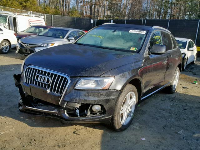 WA1CMBFP1EA001851 - 2014 AUDI Q5 TDI BLACK photo 2