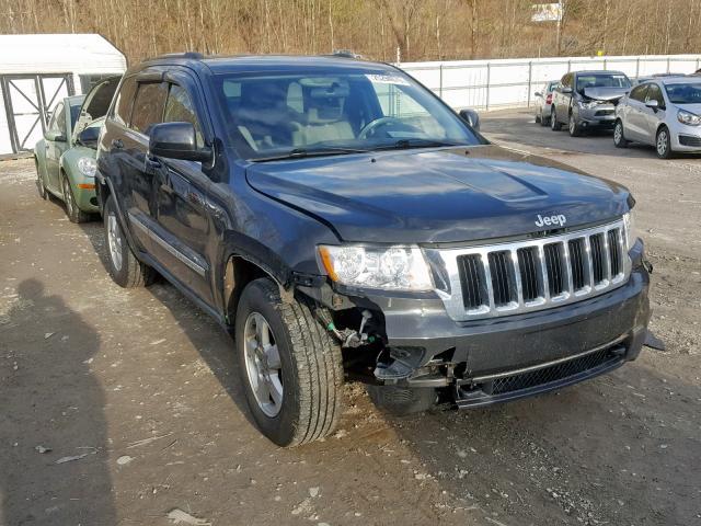 1J4RR4GG1BC529704 - 2011 JEEP GRAND CHER GRAY photo 1