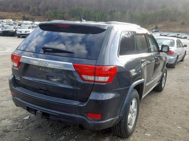 1J4RR4GG1BC529704 - 2011 JEEP GRAND CHER GRAY photo 4