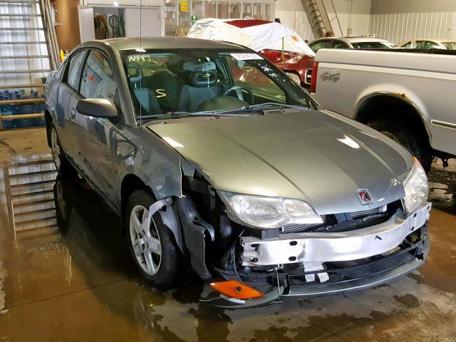 1G8AN15F97Z163528 - 2007 SATURN ION LEVEL CHARCOAL photo 1