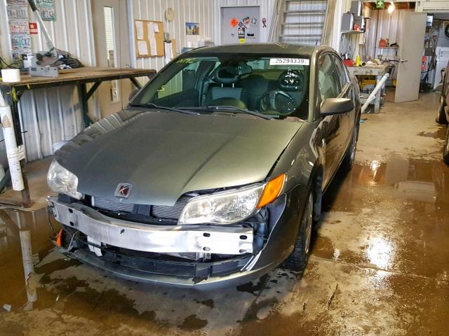 1G8AN15F97Z163528 - 2007 SATURN ION LEVEL CHARCOAL photo 2