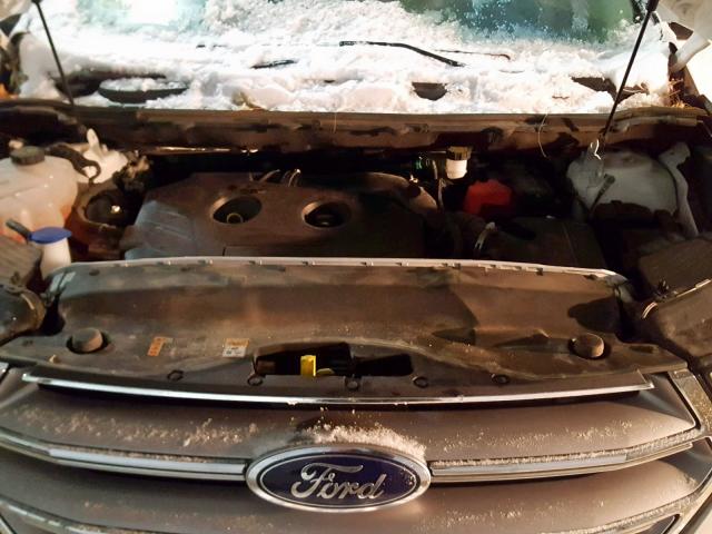 2FMPK4J90JBB39389 - 2018 FORD EDGE SEL WHITE photo 7