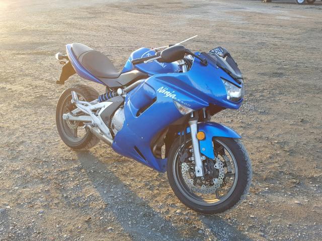 JKAEXEA177A030178 - 2007 KAWASAKI EX650 A Mavi foto 1