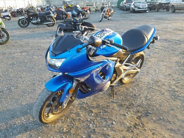 JKAEXEA177A030178 - 2007 KAWASAKI EX650 A Mavi foto 2