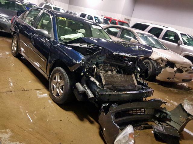 1G1ZT548X4F167554 - 2004 CHEVROLET MALIBU LS BLUE photo 1