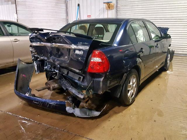 1G1ZT548X4F167554 - 2004 CHEVROLET MALIBU LS BLUE photo 4