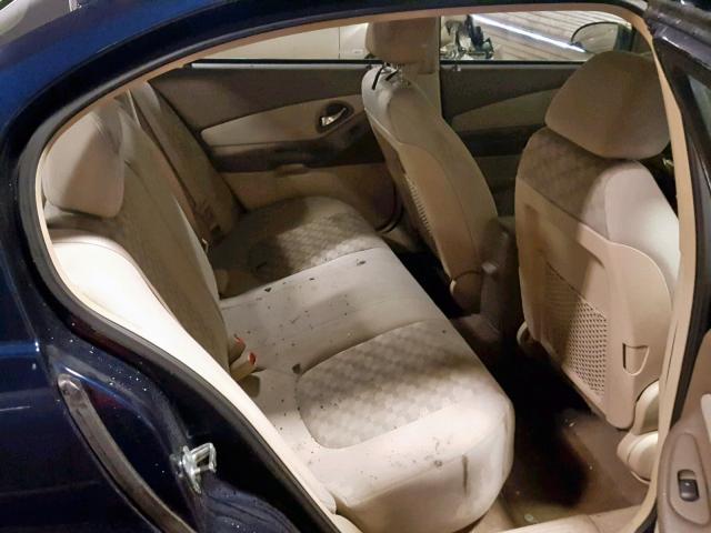 1G1ZT548X4F167554 - 2004 CHEVROLET MALIBU LS BLUE photo 6