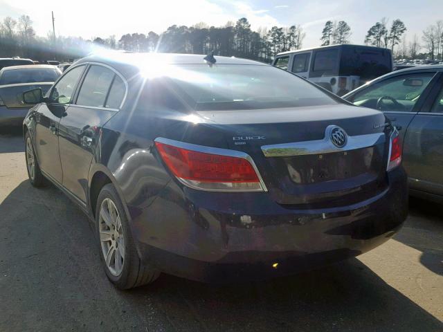 1G4GD5ED3BF293643 - 2011 BUICK LACROSSE C BLACK photo 3