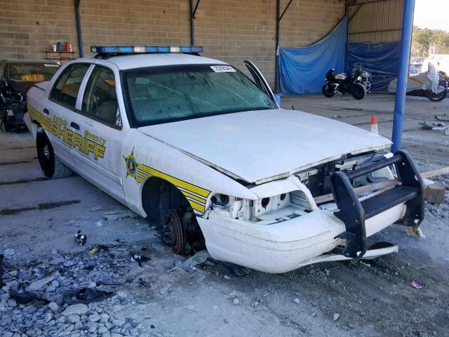 2FAHP71V89X129349 - 2009 FORD CROWN VICT WHITE photo 1