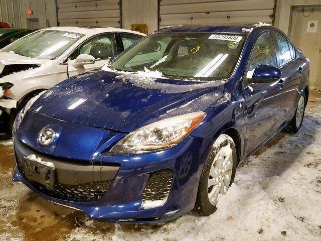 JM1BL1VF1C1503375 - 2012 MAZDA 3 I BLUE photo 2