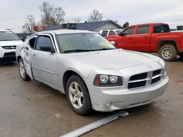 2B3CA3CV1AH152600 - 2010 DODGE CHARGER SX SILVER photo 1