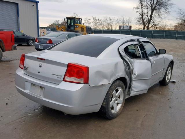 2B3CA3CV1AH152600 - 2010 DODGE CHARGER SX SILVER photo 4