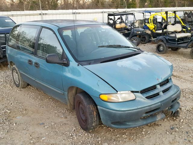 2B4GP25G2XR347550 - 1999 DODGE CARAVAN GREEN photo 1