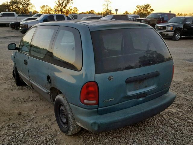 2B4GP25G2XR347550 - 1999 DODGE CARAVAN GREEN photo 3