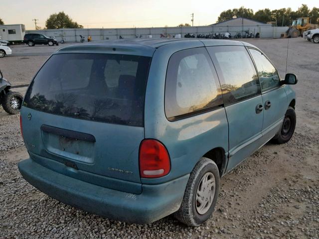 2B4GP25G2XR347550 - 1999 DODGE CARAVAN GREEN photo 4