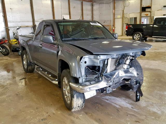 1GCJTDFE2C8129935 - 2012 CHEVROLET COLORADO L GRAY photo 1