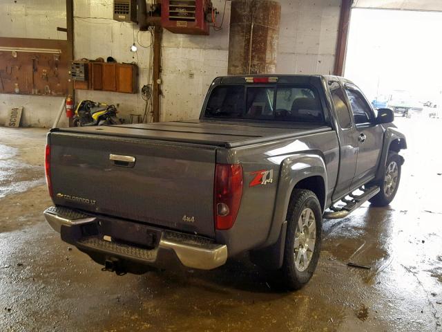 1GCJTDFE2C8129935 - 2012 CHEVROLET COLORADO L GRAY photo 4