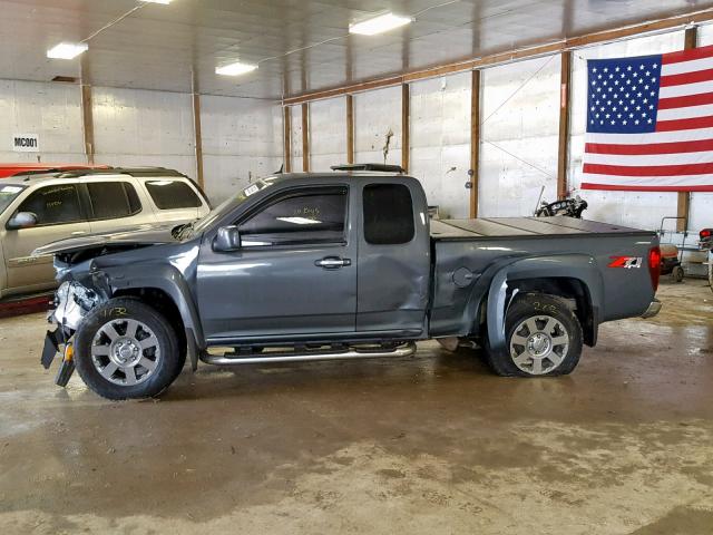 1GCJTDFE2C8129935 - 2012 CHEVROLET COLORADO L GRAY photo 9