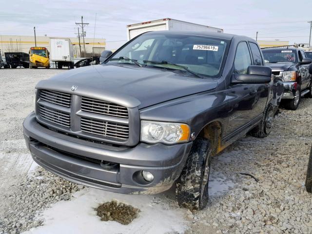 3D7KS28C85G796437 - 2005 DODGE RAM 2500 S GRAY photo 2