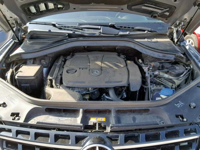 4JGDA5JBXEA377508 - 2014 MERCEDES-BENZ ML 350 GRAY photo 7