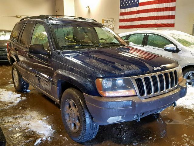 1J4GW58N0XC773161 - 1999 JEEP GRAND CHER BLUE photo 1