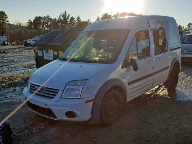 NM0KS9BN5BT058717 - 2011 FORD TRANSIT CO WHITE photo 2