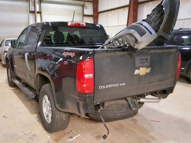 1GCGTBEN6J1138644 - 2018 CHEVROLET COLORADO BLACK photo 3