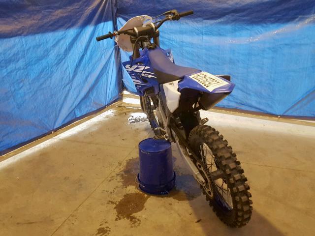 JYACE16C5JA036800 - 2018 YAMAHA YZ125  BLUE photo 3