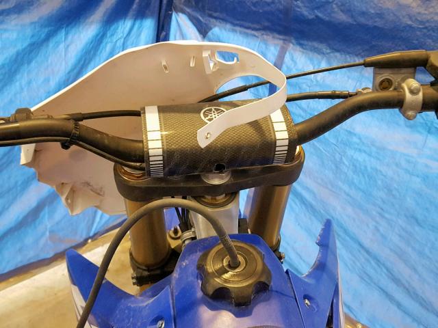 JYACE16C5JA036800 - 2018 YAMAHA YZ125  BLUE photo 5