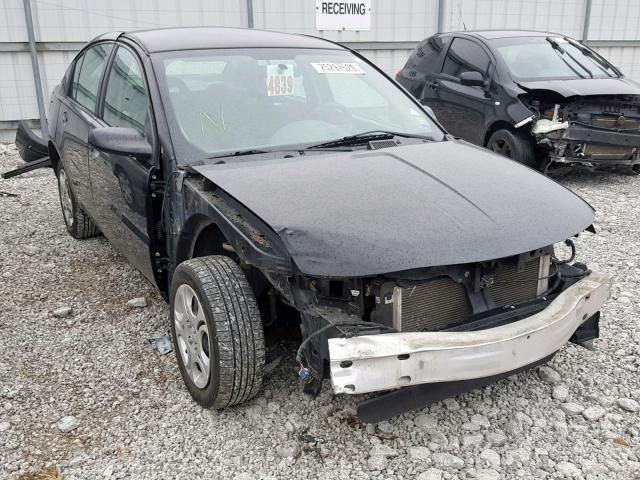 1G8AJ52F95Z109005 - 2005 SATURN ION LEVEL BLACK photo 1