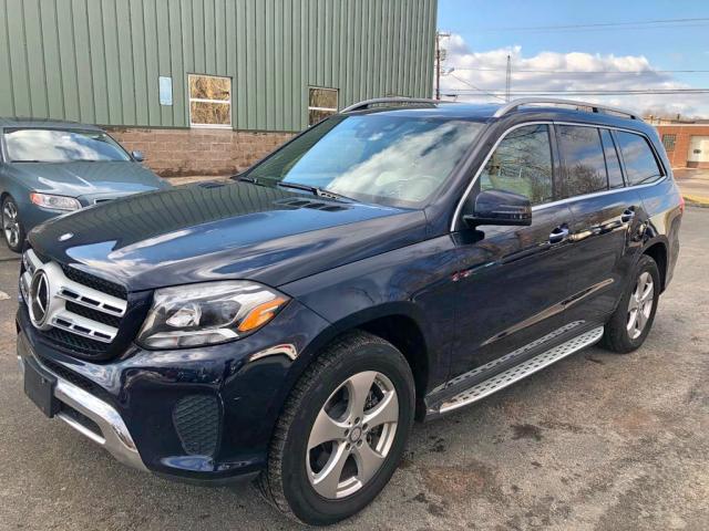 4JGDF6EE2HA846980 - 2017 MERCEDES-BENZ GLS 450 4M BLUE photo 2