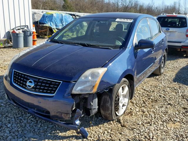 3N1AB61E78L649064 - 2008 NISSAN SENTRA 2.0 BLUE photo 2