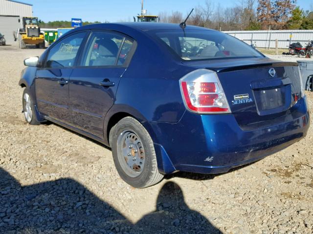 3N1AB61E78L649064 - 2008 NISSAN SENTRA 2.0 BLUE photo 3