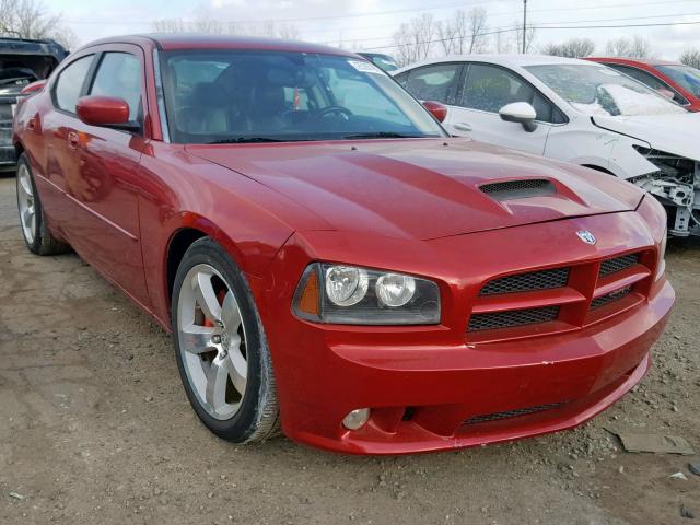 2B3KA73W46H287718 - 2006 DODGE CHARGER SR RED photo 1