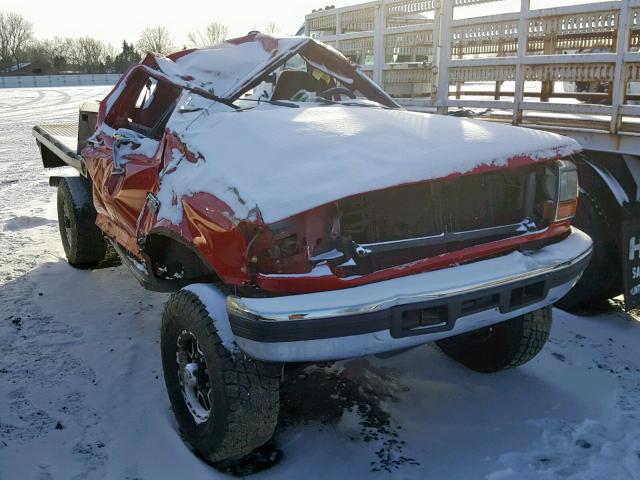 1FTHF36F8VEC47985 - 1997 FORD F350 RED photo 9