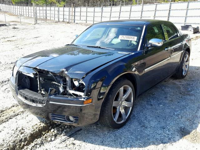 2C3KA53G66H127940 - 2006 CHRYSLER 300 TOURIN BLACK photo 2