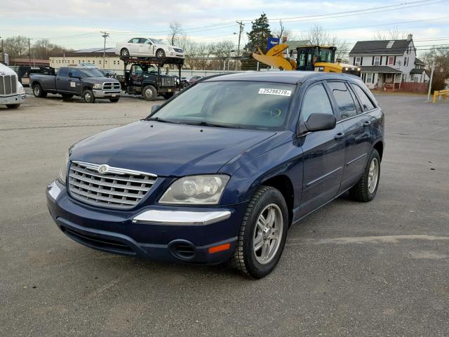 2A4GM68486R720748 - 2006 CHRYSLER PACIFICA T BLUE photo 2