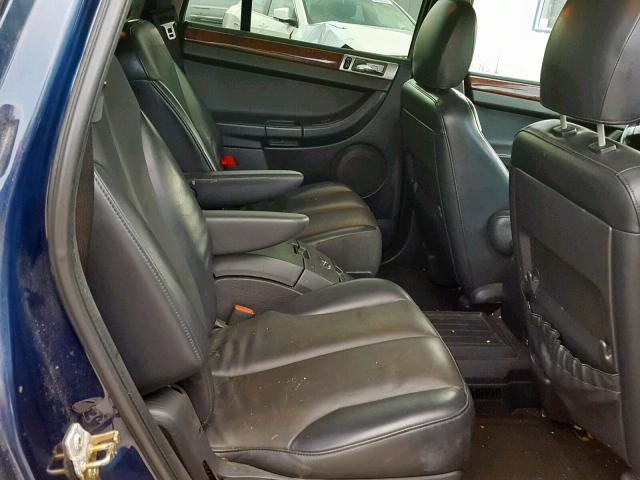 2A4GM68486R720748 - 2006 CHRYSLER PACIFICA T BLUE photo 6