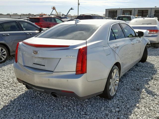 1G6AB5RX3G0148037 - 2016 CADILLAC ATS LUXURY SILVER photo 4