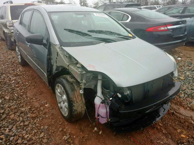 3N1AB6AP7CL674783 - 2012 NISSAN SENTRA 2.0 GRAY photo 1