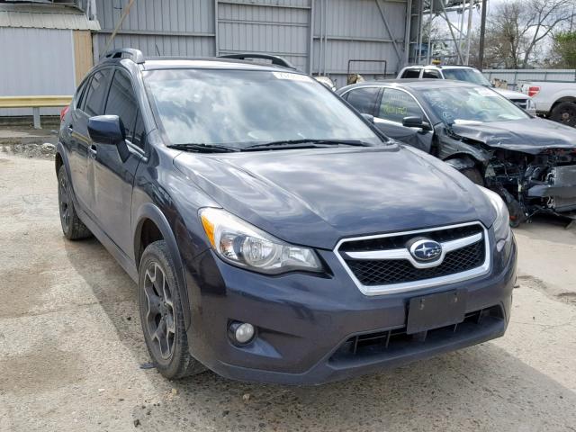 JF2GPACC2DH839484 - 2013 SUBARU XV CROSSTR GRAY photo 1