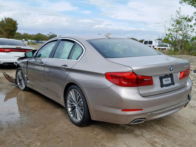 WBAJE5C56KWW20035 - 2019 BMW 540 I BEIGE photo 3