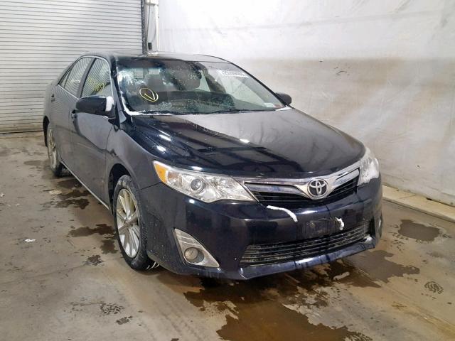 4T4BF1FK8ER380275 - 2014 TOYOTA CAMRY L BLACK photo 1