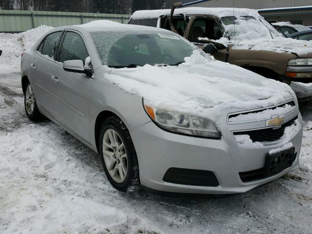 1G11D5SRXDF147701 - 2013 CHEVROLET MALIBU 1LT ვერცხლისფერი ფოტო 1