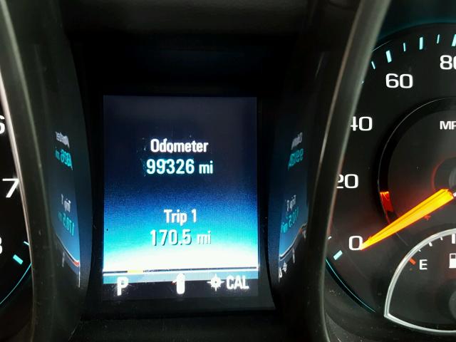 1G11D5SRXDF147701 - 2013 CHEVROLET MALIBU 1LT ვერცხლისფერი ფოტო 8