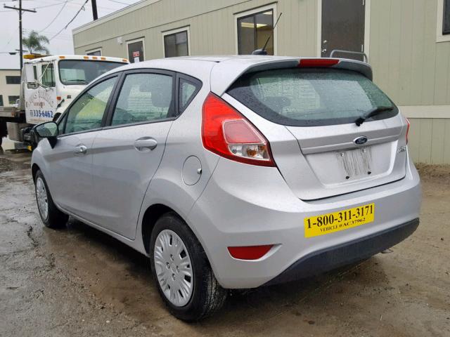 3FADP4TJ8GM170113 - 2016 FORD FIESTA S SILVER photo 3