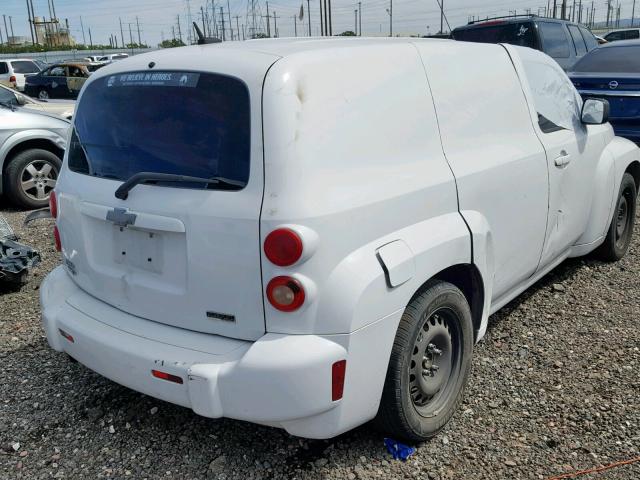 3GCAAADB8AS543514 - 2010 CHEVROLET HHR PANEL WHITE photo 4