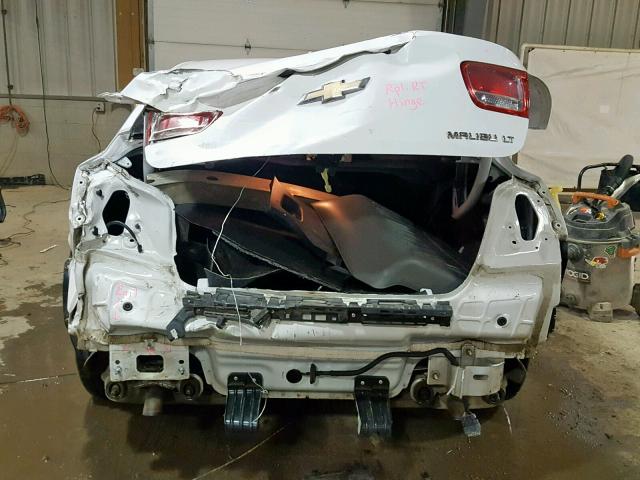 1G11C5SA0DF129107 - 2013 CHEVROLET MALIBU 1LT 白色 照片 9