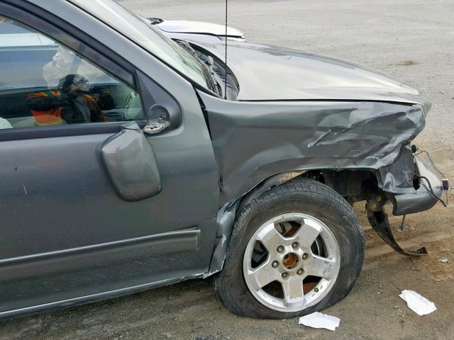 1GCDSCF9XB8116152 - 2011 CHEVROLET COLORADO L GRAY photo 9