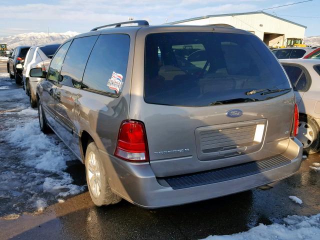 2FMZA51695BA63538 - 2005 FORD FREESTAR S GOLD photo 3